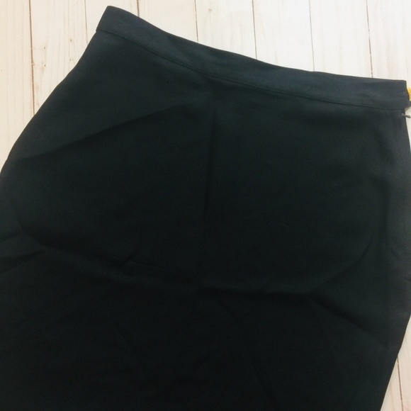 SONIA RYKIEL Paris Black Mini Skirt 40 (US 8) EUC - Picture 3 of 9